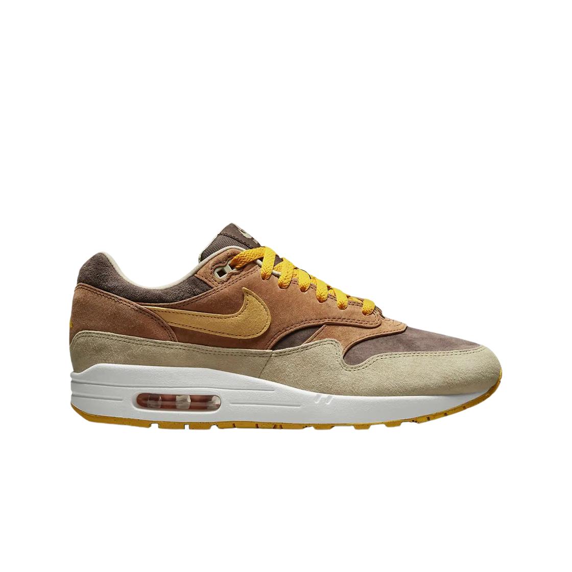 

Мужские кроссовки Nike Air Max 1 Premium Pecan and Yellow Ochre DZ0482-200