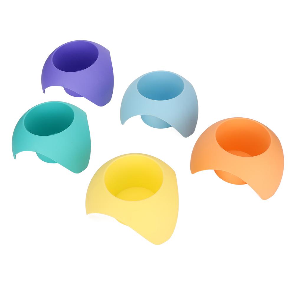 5Pcs Beach Cup Holder Multifunctional Portable Beach Sand Coasters for Beverage Phone Sunglass Key