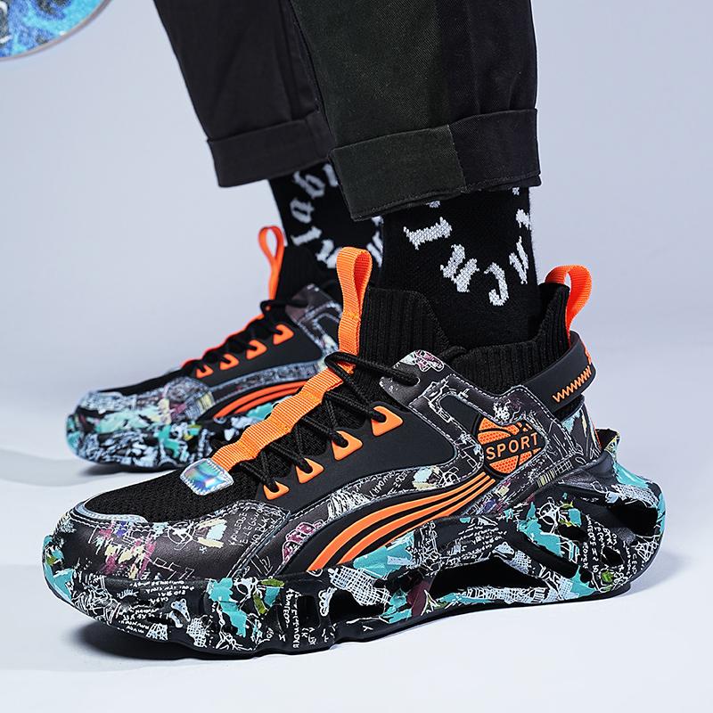 Fashion Shoes Men Sneakers Male Casual Mens Shoes Tenis Luxury Shoes Trainer Race Breathable Shoes Fashion Loafers Running Shoes for Men