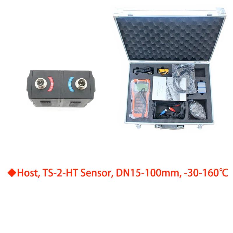 Handheld Ultrasonic Flow Meter TUF-2000H Portable Clamp-on Ultrasonic Water Flowmeter IP68 Digital Liquid Pipeline Sensor