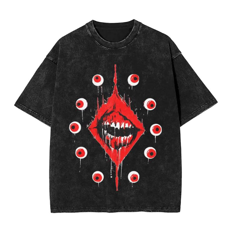 New Arrival Mens Clothes Ultrakill Gabriel Game Round Neck Yk Tshirt Men Clothing New in Top  Tees Mens TShirt Camisetas 2XL