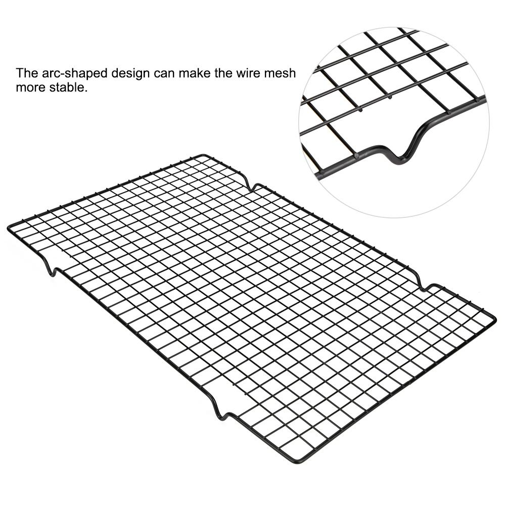 Rectangle BBQ Wire Mesh Grill Net Barbecue Grilled Grid Outdoor Camping Picnic Tool