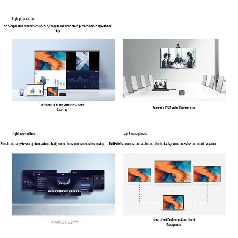 MAXHUB 4K Ultra HD Smart Conference Display (CN Version)