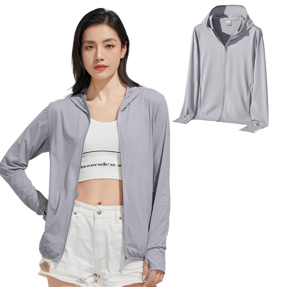 DMFU Rash Simple Swimwear Overwear Long UV UPF 50 Women's Guard, "High Quality, Design" Hoodie, Sleeve, Protection,