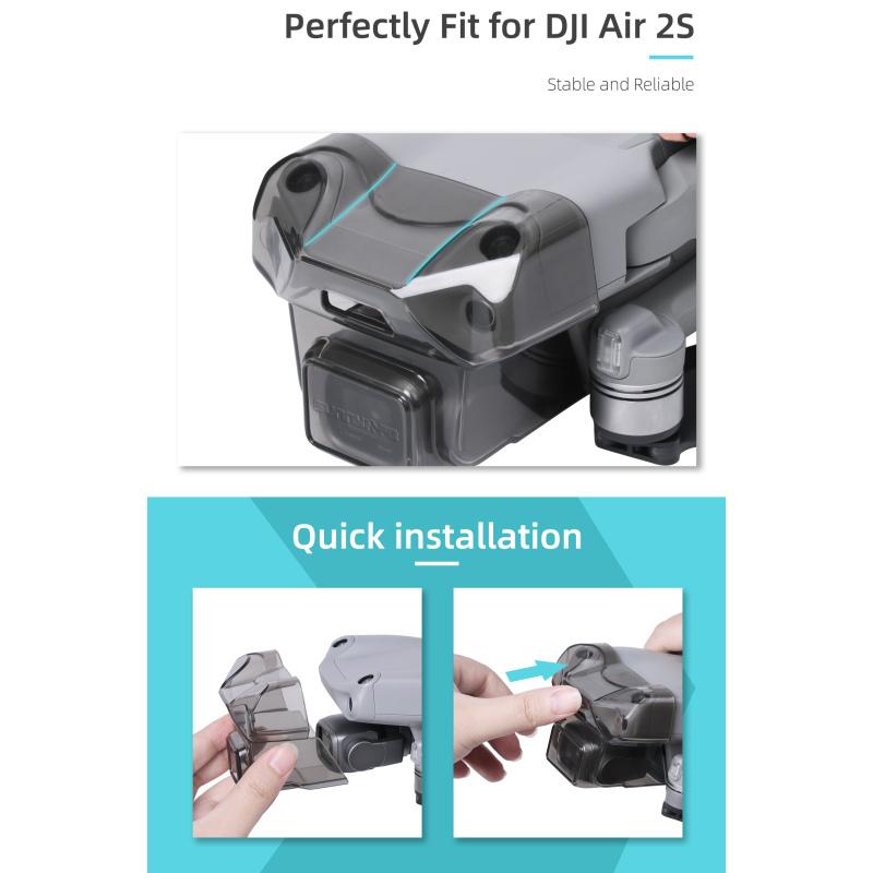 Lens Protective Cover Cap For Dji Air 2s All-inclusive Gimbal Lens Protection Cover