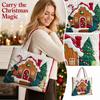 Women's Christmas Digital Print Shoulder Bag, Fashionable Vertical Handbag, Small (S) Size 4033cm
