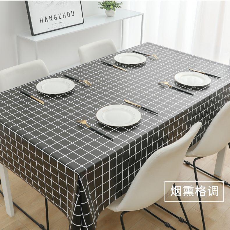 

ПВХ Скатерть Водонепроницаемая и Маслостойкая Моющаяся Популярная Скатерть для Стола Прямоугольная Скатерть для Обеденного Стола Подкладка для Кофейного Столика 80*137cm