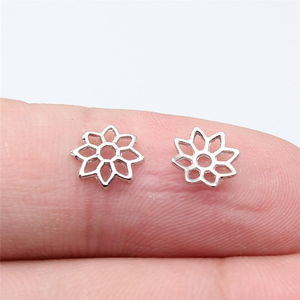 Small Bead Cap Spacer End Caps Antique Bronze Zinc Alloy Jewelry Making Craft Part As DIY Bead Cap