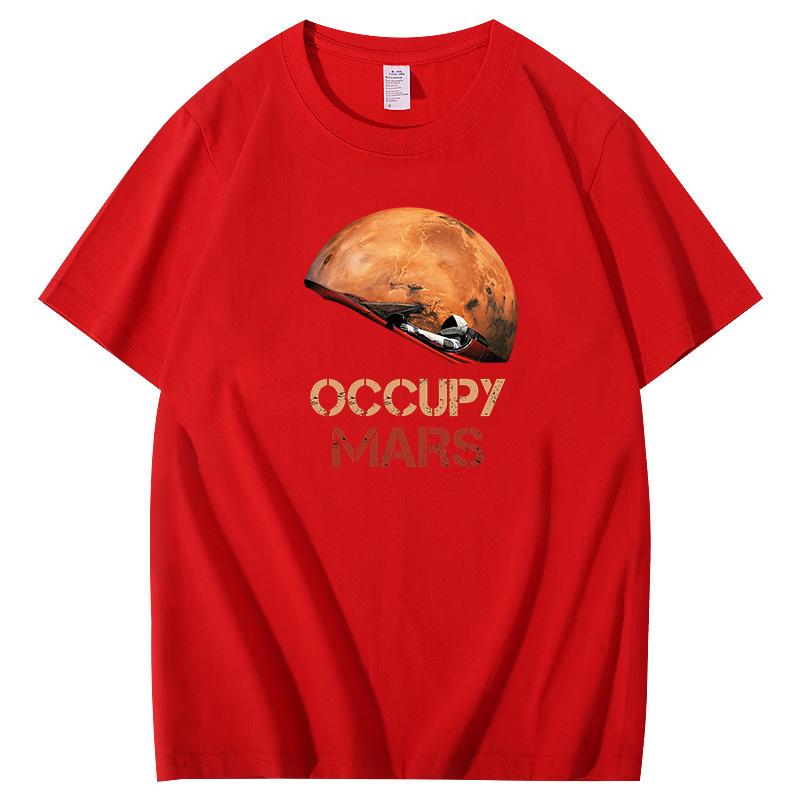 Space Explorer Classic Fashion Graphic T Shirts Summer New Shirts And Tshirts Cotton Short Sleeve Tshirts Print T Shirt