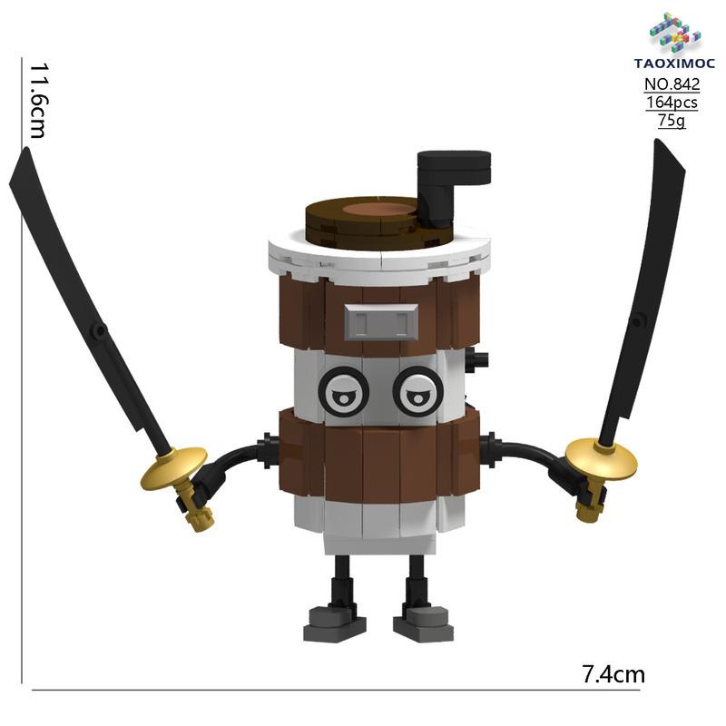 Tung Tung Tung Sahur Blocks Set Toy Tung Tung Sahur Building Block Set Tralalerotralala Brick Lirili Larila Bonecaambalabu Blocks