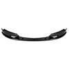 For BMW 1 Series E82 M Sport 2007-2013 Car Front Bumper Lip Splitter Diffuser Spoiler Protector Glossy Black Carbon Fiber Look