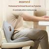 ecomed German Ergonomic Lumbar Support Chair Cushion with Massager