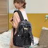 Schoolbag Japanese Cute Rabbit Ears Polka Dot Backpack New Large Capacity Student Party Schoolbag Leisure Commuter Light Backpack