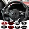 1 Stück Auto Lenkrad Mittel Emblem Abzeichen Aufkleber Für Rio 3 Soul Picanto EV6 Cerato Niro Forte Ceed Cadenza X Line K1
