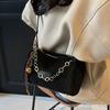 Feeling foreign niche underarm bag women's 2025 new autumn and winter versatile ins one-shoulder crossbody chain trendy pillow bag