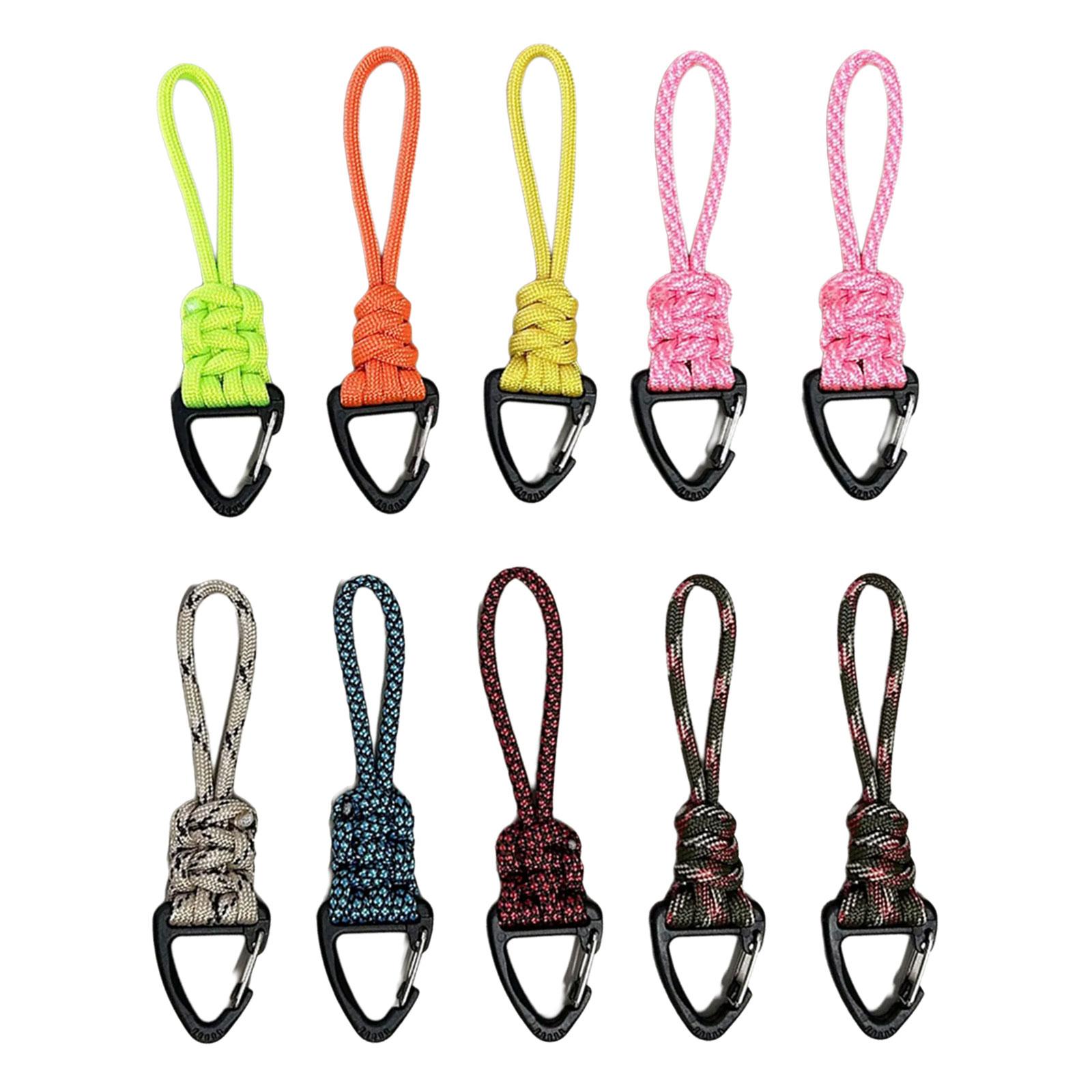 

10pcs Emergencies Survival Bagpack Key Rings Wristlet Strap Fashion Keyring for Versatiles Use In Outdoor Activity 1