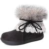 Warm Thick soled Snow Boots for Women  New Winter Anti slip Thick Hairy Cotton Shoes for Women