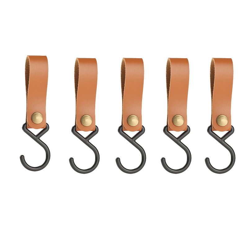 1/5pcs Moveable Hooks Detachable S-Shaped Hooks Water Bottle Holder Hanging Storage Rack Multifunctional Outdoor Tools
