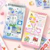 Aesthetic Sticker Adhesive Note Pad 20Sheets/Pad Scrapbooking Sticker for Journal Notebook Planner Phone Album Phone