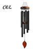 Relaxing Sound Chimes Metal Wind Chime with 6 Aluminum Tubes, Garden Hanging Chimes, Outdoor Weather Resistant for Patio Decoration Durable