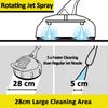Powerful Surface Cleaning Car Wash Brush High-Pressure House Floor Washer Rotatable Home Cleaning Tool Car Wash Supplies