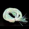 Tubo Mylar Intrecciato Bianco Perla Materiali per Legatura Mosche 2mm-10mm Rete Realistica per Corpo a Squame di Pesce per Streamer Bass Luccio Salmone