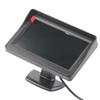 4.3inch Color LCD Display Rearview Camera Monitor Waterproof Car Monitor for Car SUV Van Truck Black