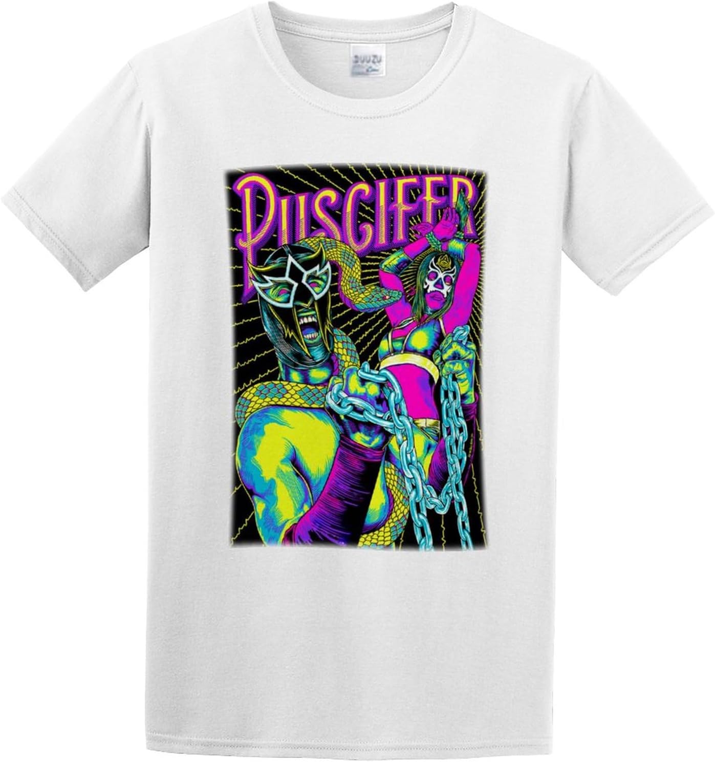 Fashion T-Shirt JuDian Puscifer Band Art XL белый