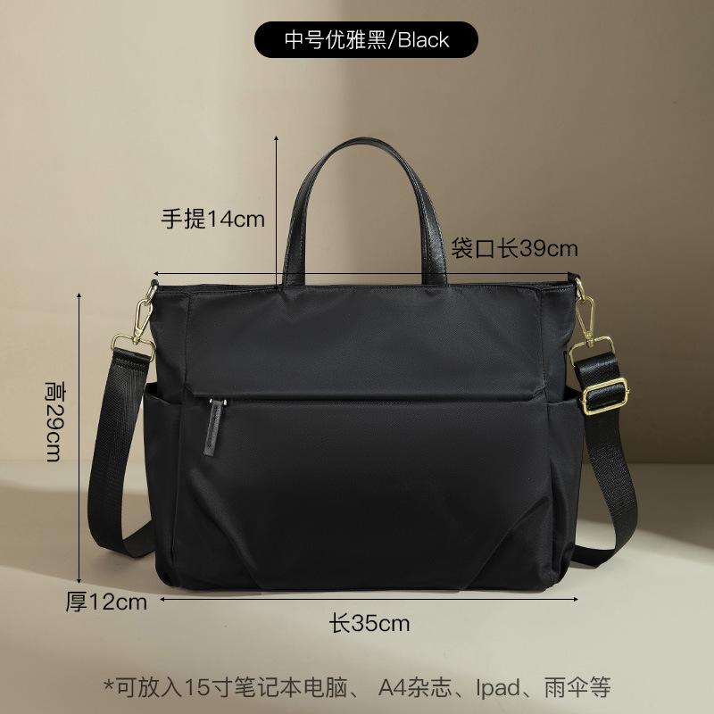 TS JYL laptop bag,Large Laptop Bag Women 15.6 Inch Hand Shoulder Crossbody Business Bag