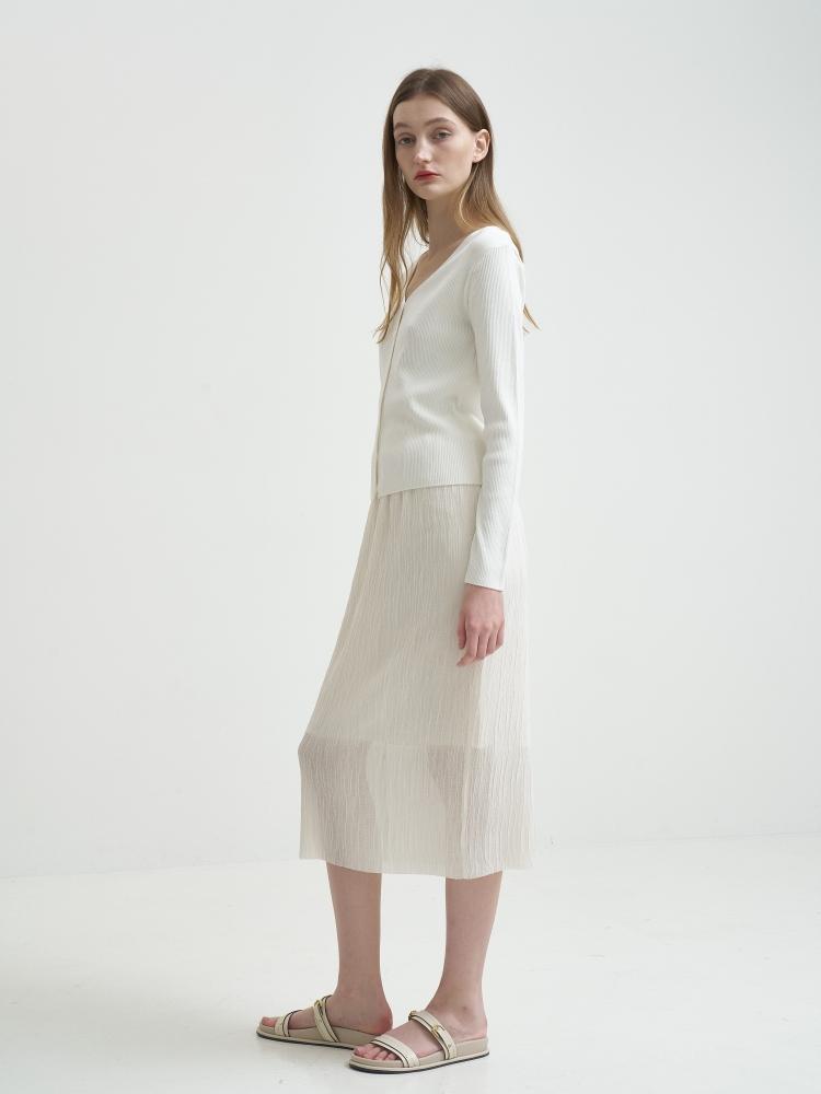 Cote 28-1 Pleated Midi Skirt