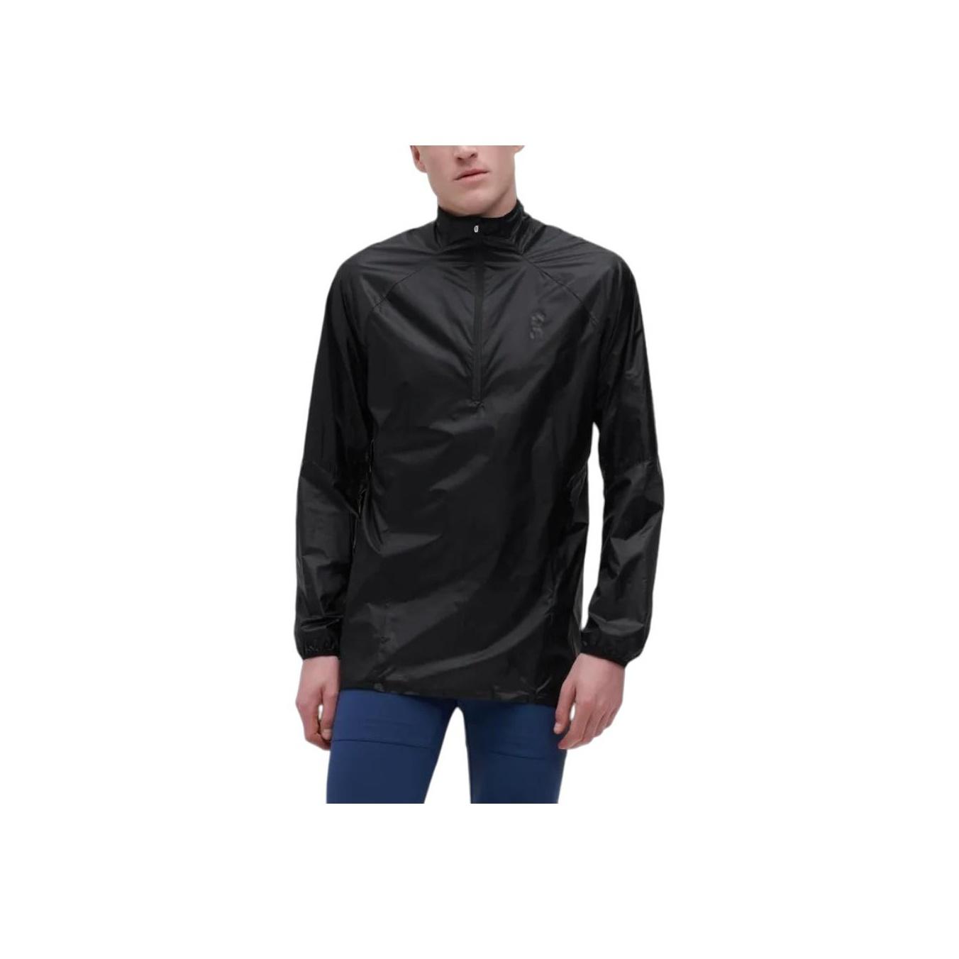 

Пуловер для бега On Zero однотонная куртка мужская куртки черный 174.00758 S