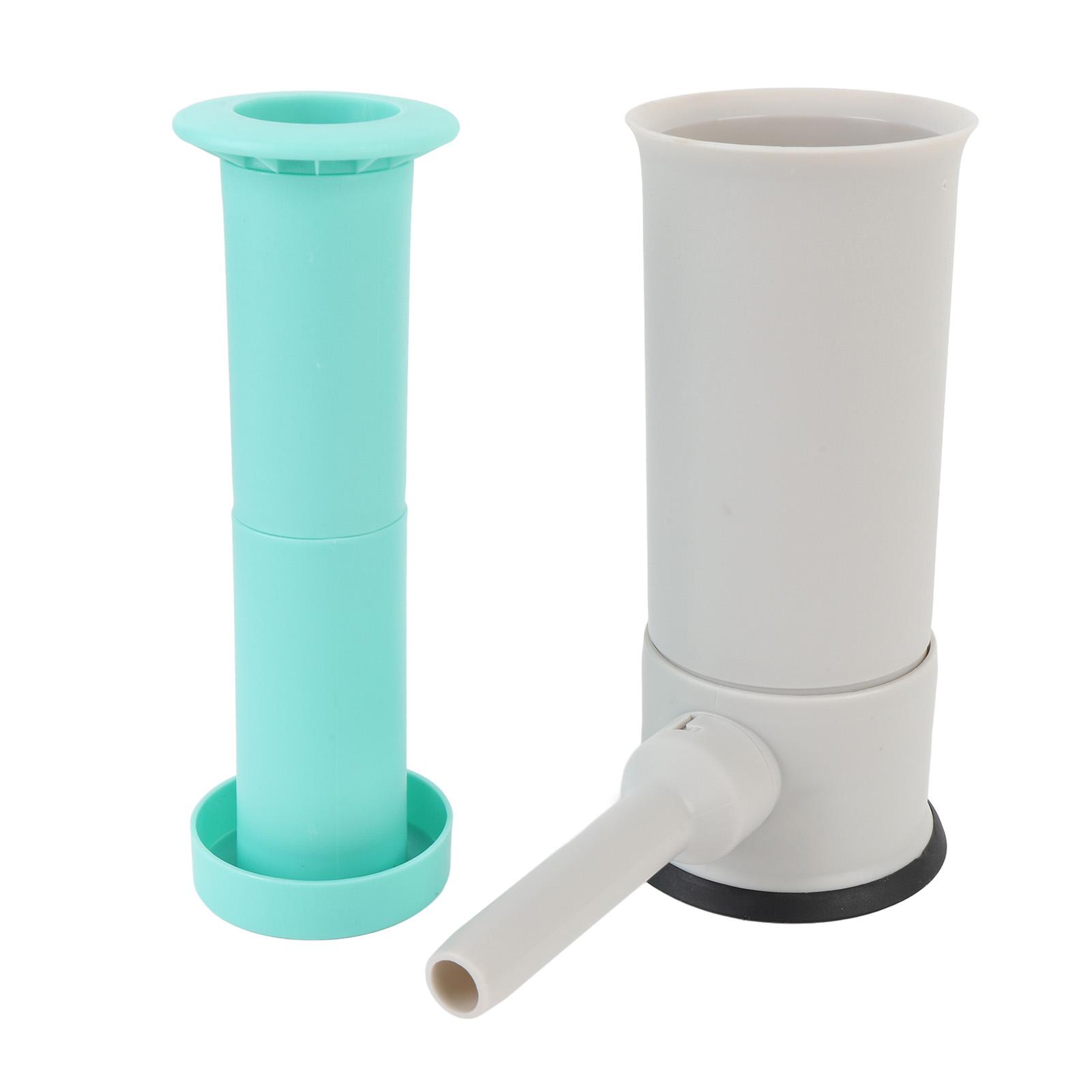 

Manual Sausage Stuffer Machine Large Capacity Hand Operated Sausage Maker Tool Kit with 4 Stuffing Tubes for Household