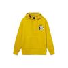 Lining Cartoon Pattern Fleece-Lined Warm Loose Pullover Hoodie Unisex Hoodie Antique-Gold AWDR687-4