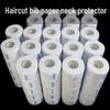 Barbershop Black Disposable Neck Wraps – Hair Protection for Haircuts and Dyeing