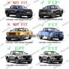 Ford Ranger T9 2022+ Basic Tailgate Handle Rear Protection Decoration