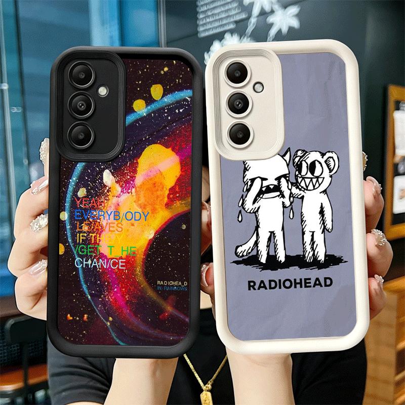 Coque de téléphone pour Samsung Galaxy A17 A16 A15 A14 A13 R-Radiohead Bnad A56 A36 A26 A55 A35 A25 A54 A34 A24 A53 A33 A23 A07 A06