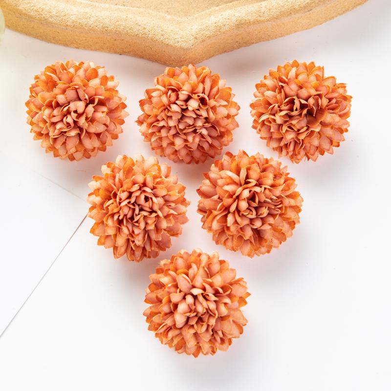 5/10pcs Silk Hydrangea Wedding Garden Roses Arch Home Decora Festival Wreaths Fake Plants Artificial Flowers Ball Chrysanthemum