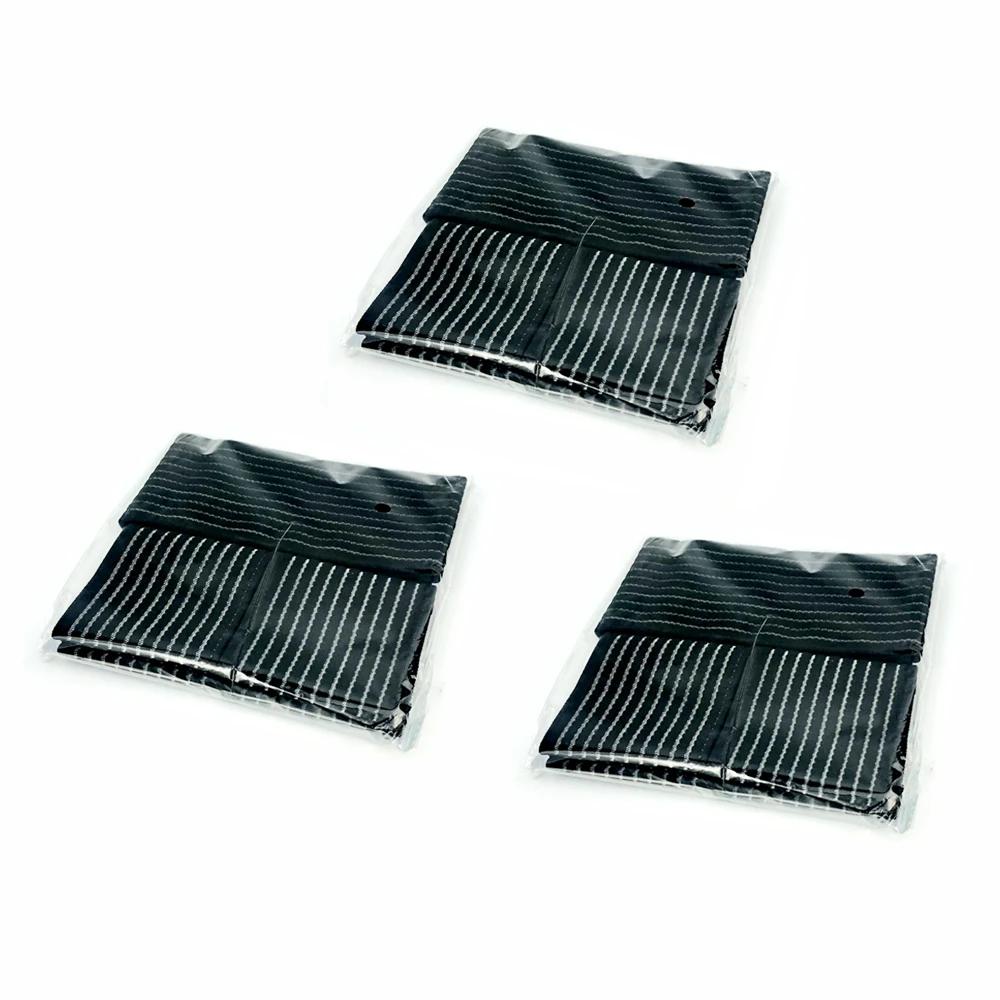 3 Set EMS Conductive Electrode Fixed Elastic Bandage Elastic Bands for Arm Back Shoulder Body EMS Paddle Long Size High Elastic