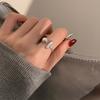 Minimalist Geometric Open Ring Copper Fashionable Adjustable Finger Jewelry Women For