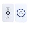 Smart Wireless Doorbell with LED Flash, Power-Off Memory, One-to-Two/One-to-One Functionality, Ideal for the Elderly.