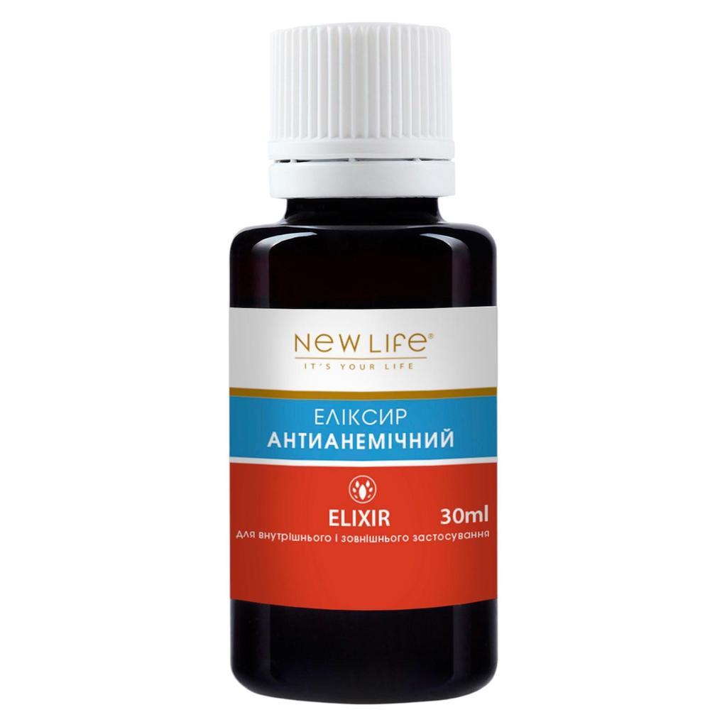 Antianemic Herbal Elixir Dietary Supplement New Life
