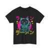 Anime Cat T-Shirt, Kawaii Cat Japanese Noodles Lovers Kitten Cute Shirt