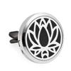 Aromatherapy Jewelry Car Perfume Air Freshener Car Clip Tree of Life Aroma Essential Oil Diffuser Necklace Locket Pendants