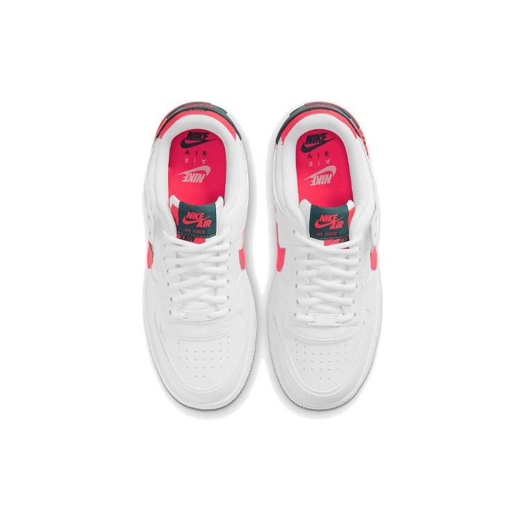 (WMNS) Nike Air Force 1 Shadow 'White Solar Red' Women's DB3902-100