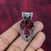 Copper Tourmaline Handmade Gemstone Pendant, 925 Solid Sterling Silver Beautiful Pendant Jewelry