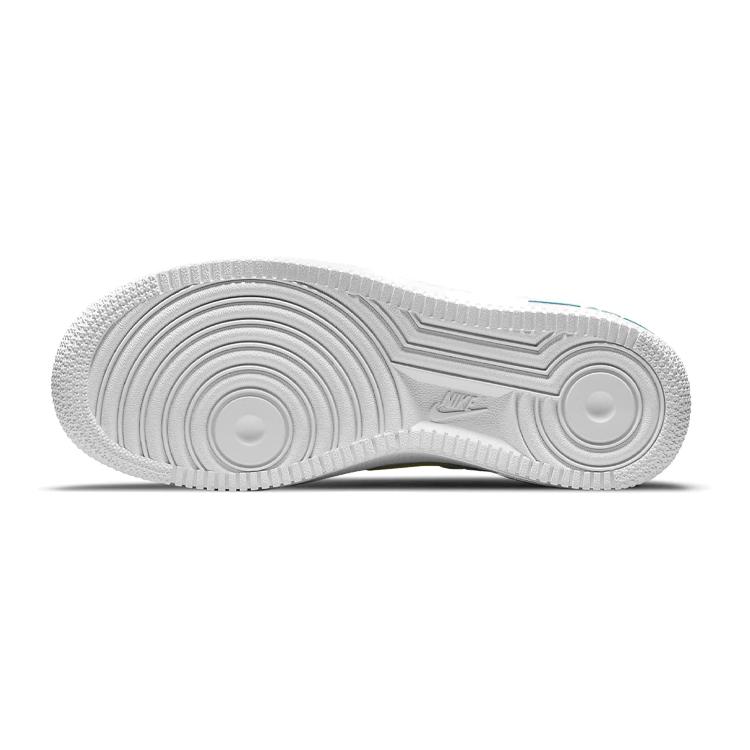 New Nike Air Force 1 Low White Aquamarine GS DJ5154-100