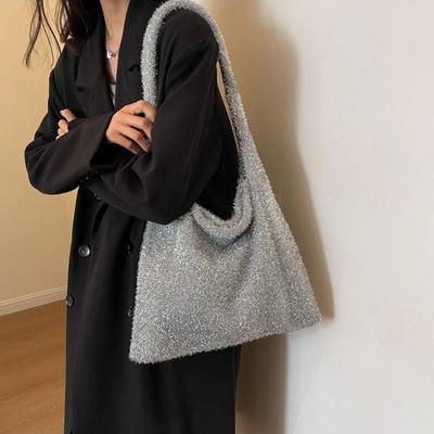 Women Shoulder Bag Knitted Bag Versatile Leisure Bag Women Shoulder Bags Shopping Bag Class Bags