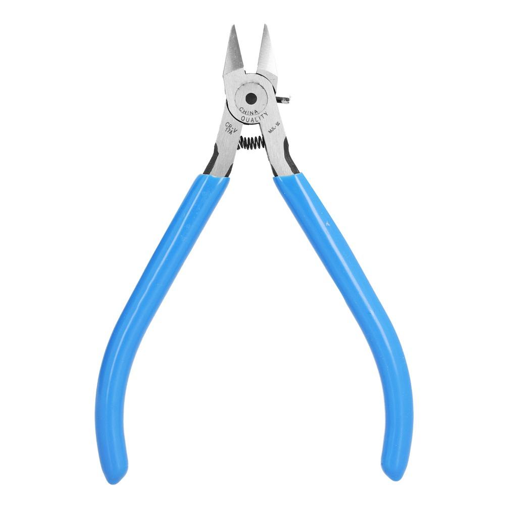 Machined Steel Diagonal Cutting Pliers 4.9 Inch Electrical Wire Cutter Electrical Wire Trimming