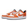 Nike Court Borough Slip Resistant Abrasion Resistant Low top Skateboard Shoes GS White Orange BQ5448-115(Team409-GS)