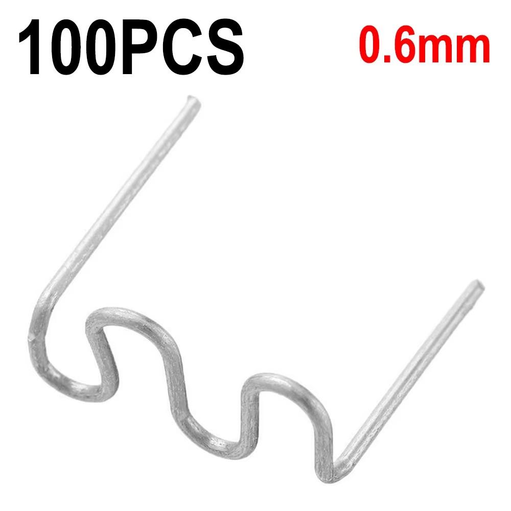 

100 шт./упак. Сварочные скобы для пластикового сварочного аппарата, ремонт горячего сварочного аппарата, сварочный бампер, инструмент для ремонта автомобиля, S-образные скобы